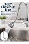 Chrome Faucet Extension Apparatus 360 °   Rotatable Water-Saving Sink Fountain