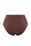 Kahverengi Yüksek Bel Hipster Bikini Altı TBESS25BA00035 - 9