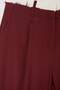 Bordo Bel Detaylı Wideleg Pantolon TWOSS26PL00227 - 6