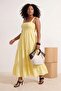 Yellow Woven Plus Size Dress Tbbss26Ah00033 - 3