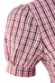 Pembe %100 Pamuk Ekose / Kareli Skater/Belden Açılan Kısa / Mini Dokuma Elbise TWOSS26EL01230 - 6