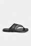 Black Mesh Women's Flip Flops Takss26Te00048 - 3