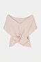 Stone Carmen Collar Slim Fit Metal Accessory Blouse Tdrss26Bz00124 - 5