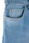 Mavi Yüksek Bel İspanyol Paça Denim Büyük Beden Flare Jeans TBBAW26CJ00030 - 7