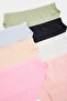 Pink-Multicolor 7-Piece Cotton Blend Seamless/Non-Marking Classic Panties Thmaw27Ku00016 - 2