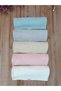 Ecru Baby Girl and Boy Blanket Pique 100% Cotton Natural Organic Sleeping Blanket Double Sided Blanket 86X86Cm - 6