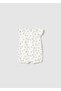 Newborn Girl Striped 2-Piece Short Jumpsuit - 4