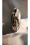 Women's - Gold Glitter Twist Chain, Portfolio Clutch Evening Bag for Special Occasions - 3