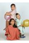 4 Layers Muslin Baby Poncho - Pink - 4