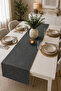 Elegance Linen Fabric 40 X 140 cm Runner American Service - 3