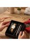 Vintage Retro Cord Women's Wristwatch & Rhinestone Bracelet in Special Box as a Gift - 2
