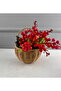 Rattan Flower Holder Door Wall Balcony Basket Small Size