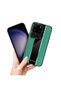 Samsung Galaxy S20 Ultra Compatible Case Premium Leather Case Green - 3
