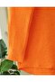 Single Pocket Buttoned Linen Shirt -Orange - 6