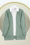 Openwork Patterned Spring Cardigan -Mint - 4