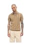 Men's T-shirt with polo style, breathable cotton fabric, comfy fit, ideal for casual or smart look.