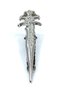 Sword Silver Color Tie Clip KIY44 - 3
