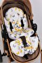 Orthopedic Baby Stroller Cushion with Waist Support, Cotton Fabric - Original Product