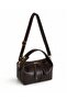 women's bitter brown hand and shoulder bag