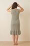 Women's Patterned Sleeveless Dress - 5