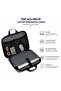 Classone Ml-F104 13,14,15.6" Mila Laptop Bag, Compatible with Lenovo, Hp, Asus, Macbook, Mac Air - Black - 4