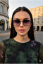 Unisex Square Uv400 Filtered Smoked Yellow Glass Luxury Sunglasses