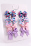 Girl's Mermaid Design 10-Piece Ribbon Bow Clip Buckle Set - 2