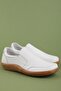 Genuine Leather Anatomical Sole Comfortable Daily Shoes Usl.2201 White - 2