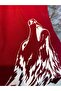 Bozkurt Themed Pvc Türkiye Arma Bordo Sweatshirt - 2