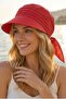 Women's Safari Tie-Up Brim Bandana Beach Hat