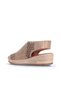 Shoes Mink Leather Women's Wedge Heeled Sandals 01Wn3200 - 4