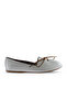 White Leather Women's Ballerinas 01Wl1237 - 2