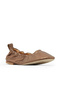 Copper Shiny Leather Women's Flat Ballerinas 30Wa242231 - 2
