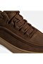 Men's Brown Lace-Up Nubuck Leather Casual Shoes - 6