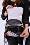 Jn-45 Women's Baguette Bag Handbag Shoulder Bag Green - 8