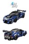 Cada Pull and Drop Night Flash Car 162 Piece Car Building Set Block Car -Ffc55051W-162P - 3