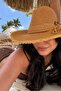 Women's Straw Cowboy Panama Hat