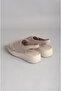 Seç Km11 Genuine Leather Anatomical Women Sandals Stone - 7