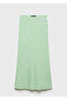 Straight-Cut Linen-Blend Skirt - 3