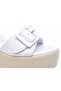 Wirgo Genuine Leather Comfort Orthopedic Women's Sandals White - 8