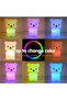 Cartoon Bear Night Light, Nursing Light, Touch Control, Desk and Night Lamp, Night Light, 5V-USB - 7