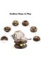 2-in-1 Electric Cat Scratcher with Automatic Moving Ball, Interactive Cardboard Scratching Board for Indoor Cats - 2