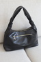Soft Leather Look, Drawstring Strap, Casual, Stylish, Black Women's Shoulder Bag En35 Length20 - 4