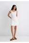 Silvana Gold Premium Off-White Jean Skirt 1310404-89729 - 2