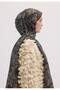 Helene Pattern Shawl Brown - 4