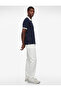 Cotton Regular Fit Short Sleeve Color Contrast Polo Collar T-Shirt - 2