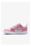 Jordan 1 Low Alt Ps Girl Child Rubber Lace-Up Pink Velcro Leather Shoes Dr9748-661 - 4