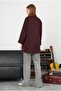 Burgundy Shirt - with Pocket Details - 3