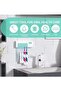 Wall Mounted Toothbrush Holder with Lighting & Timer, Rechargeable for Bathroom - 2