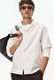 Relaxed Fit Linen-blend resort shirt